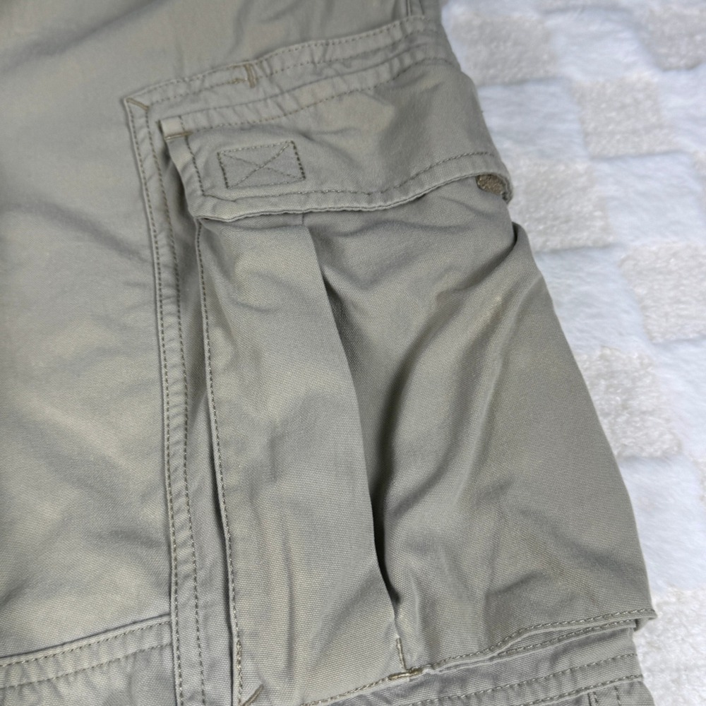 Duluth Mens Beige Cargo Pants Work Hiking‎ Casual Outdoor Lightweight Trousers - Picture 6 of 16